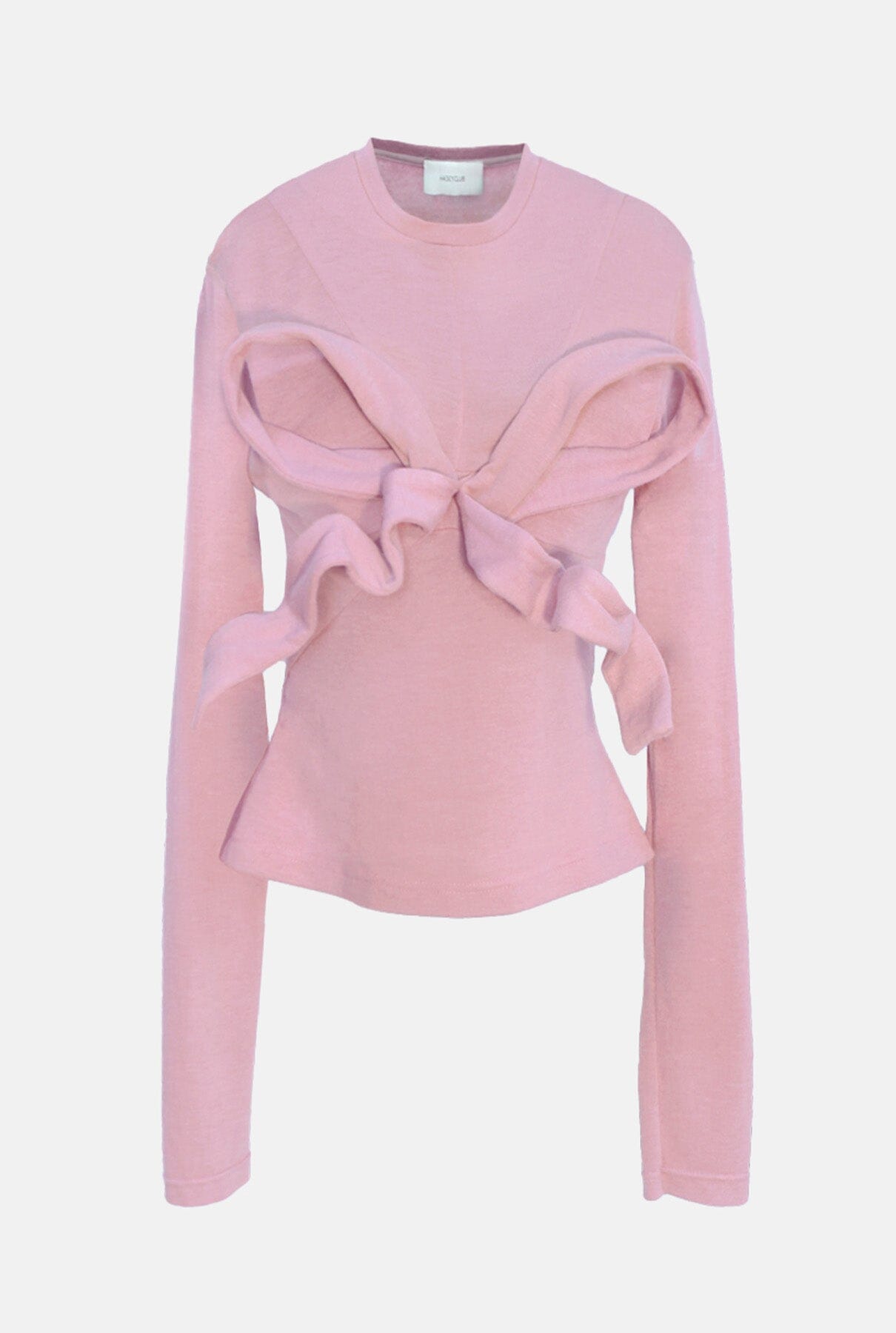 Pink bow jumper Sweaters Habey Club 