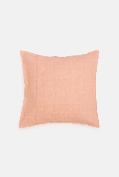 Pink linen cushion DECORACION MARTINA & EVA 