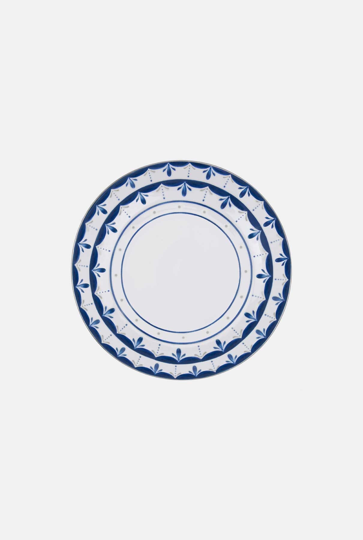 Plato llano Alhambra blue - 6 units Tableware Molecot 