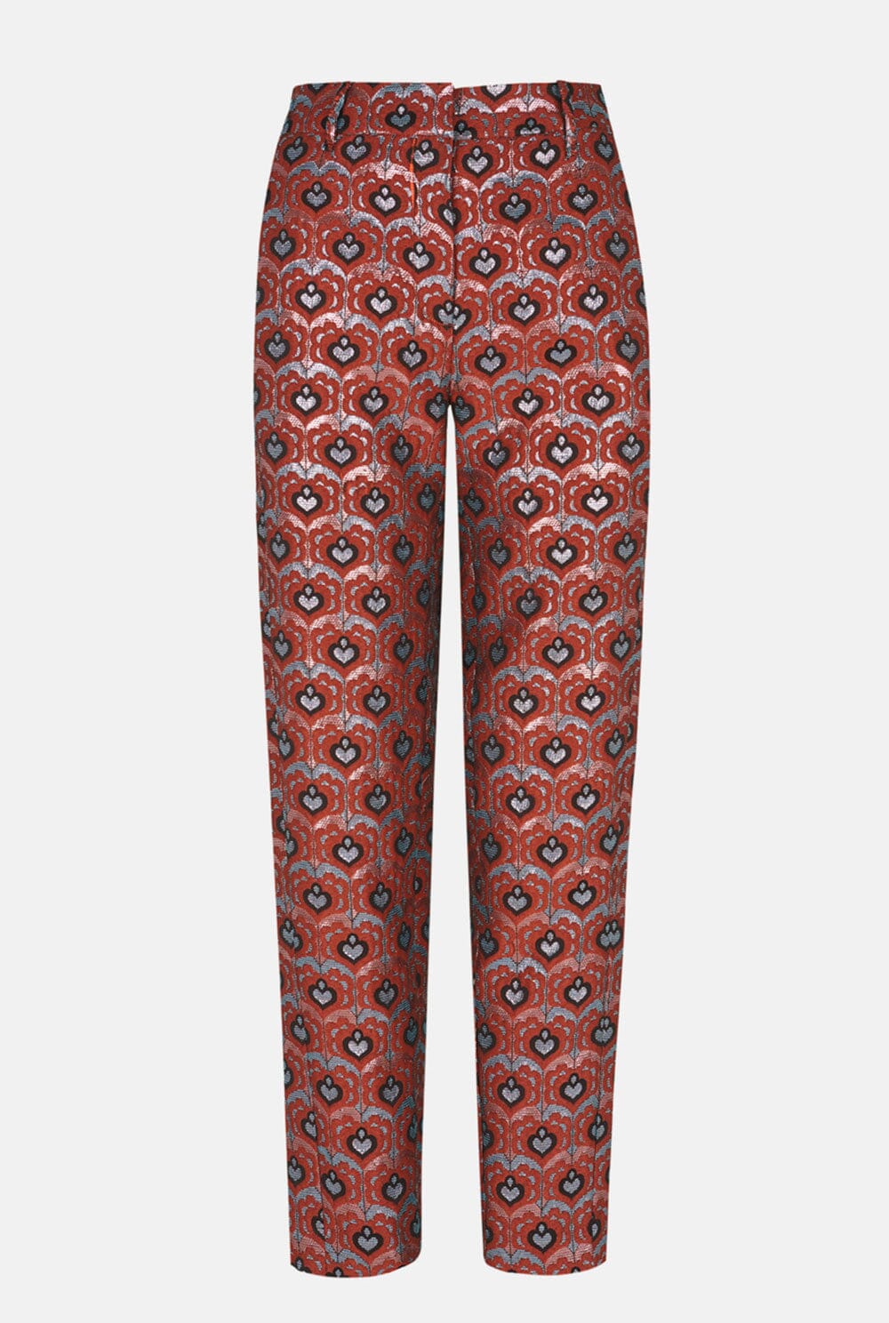 Red Prune Trousers Trousers BYAN Concept 