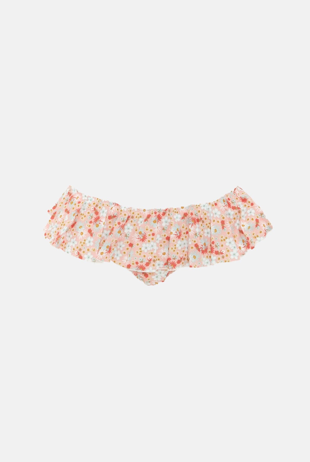 Retro Flower pink bikini bottom Swimwear Como un pez en el agua 