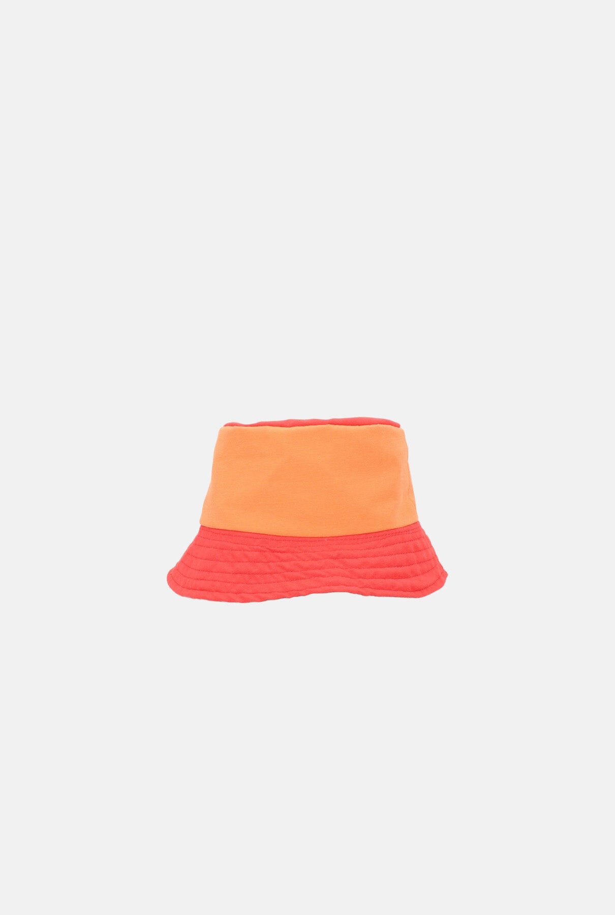 Reversible bicolour red-orange hat Hats Gakomi 