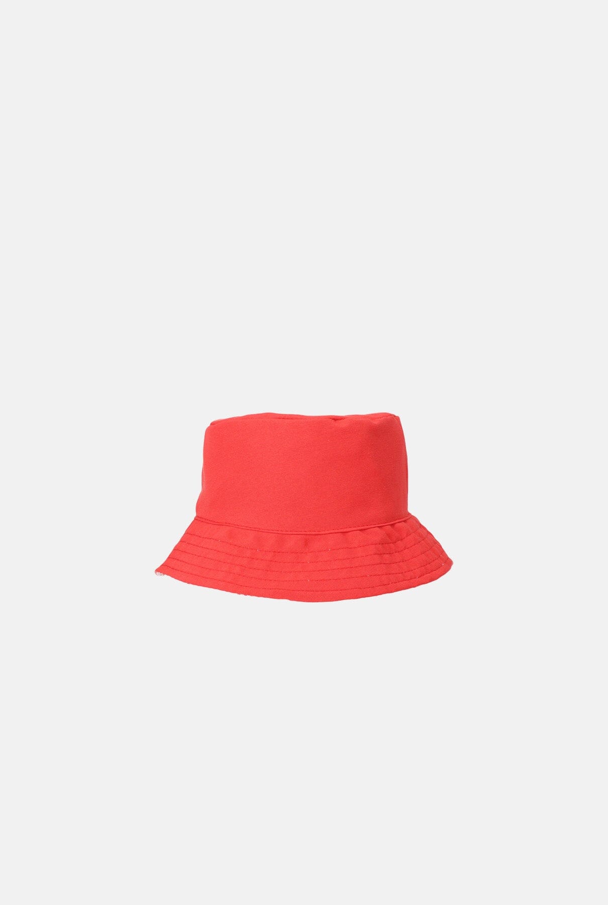 Reversible bicolour red-orange hat Hats Gakomi 