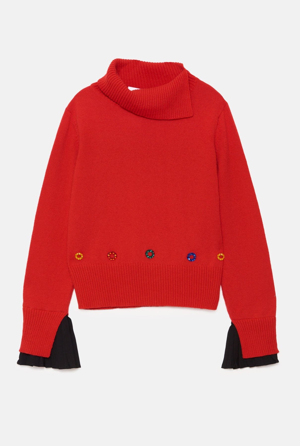 Silvia Red Sweater jumper Laia Alen 