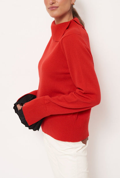 Silvia Red Sweater jumper Laia Alen 