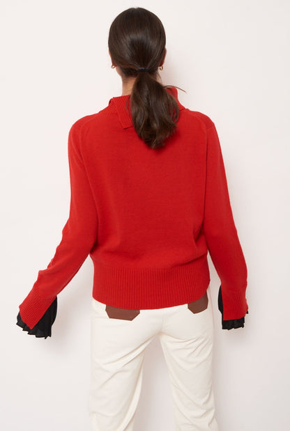 Silvia Red Sweater jumper Laia Alen 