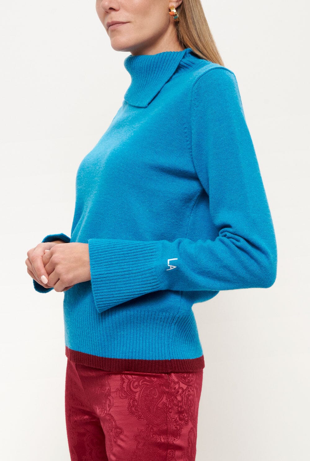 Silvia Turquoise Sweaters Laia Alen 