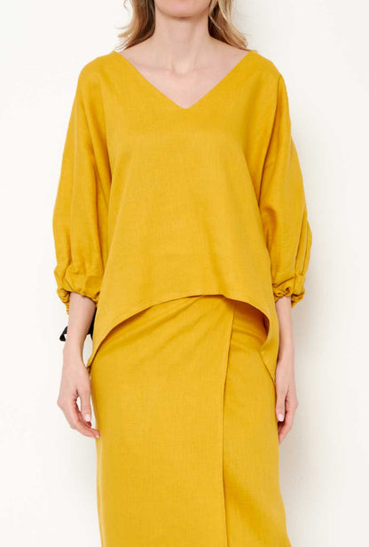 Soo Shirt Mustard Shirts & blouses Alava Brand 