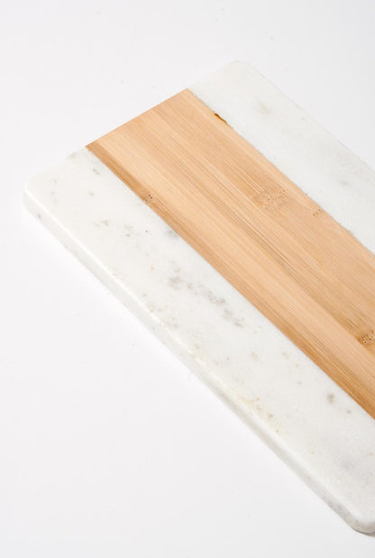 Tabla de mármol y madera Tableware Cantabrico Living 