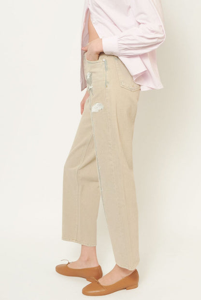 THE BEIGE ROSE JEANS LIMITED EDITION Trousers Ynes Suelves 