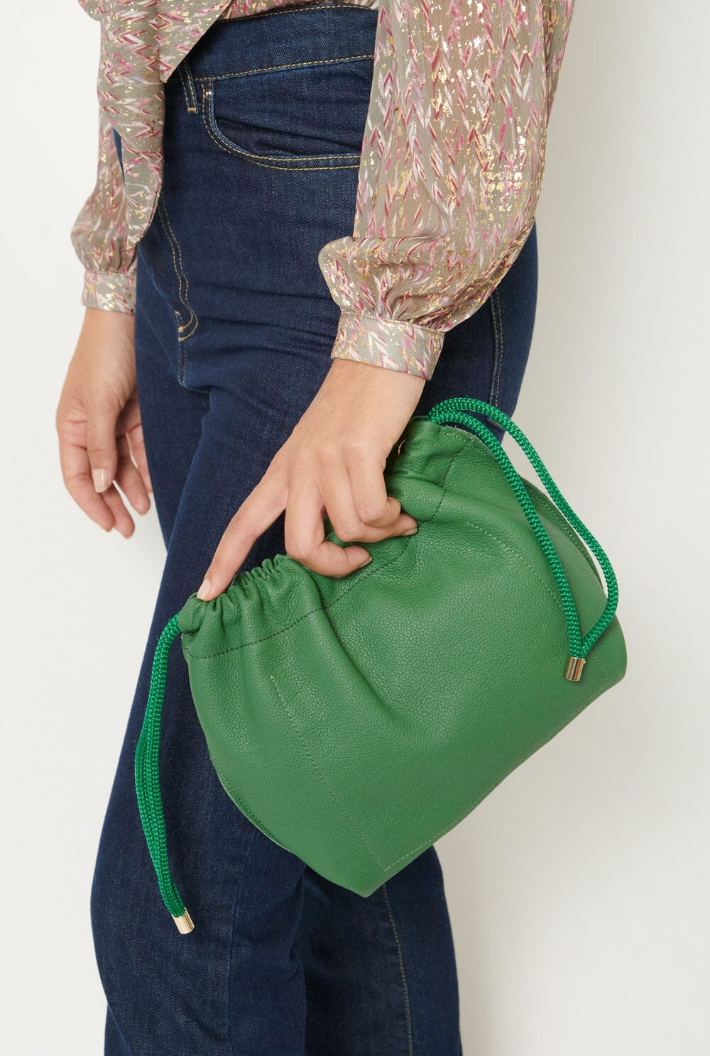 The Mini Carmen Bag Verde Bosque Crossbody bags The Bag Lab 