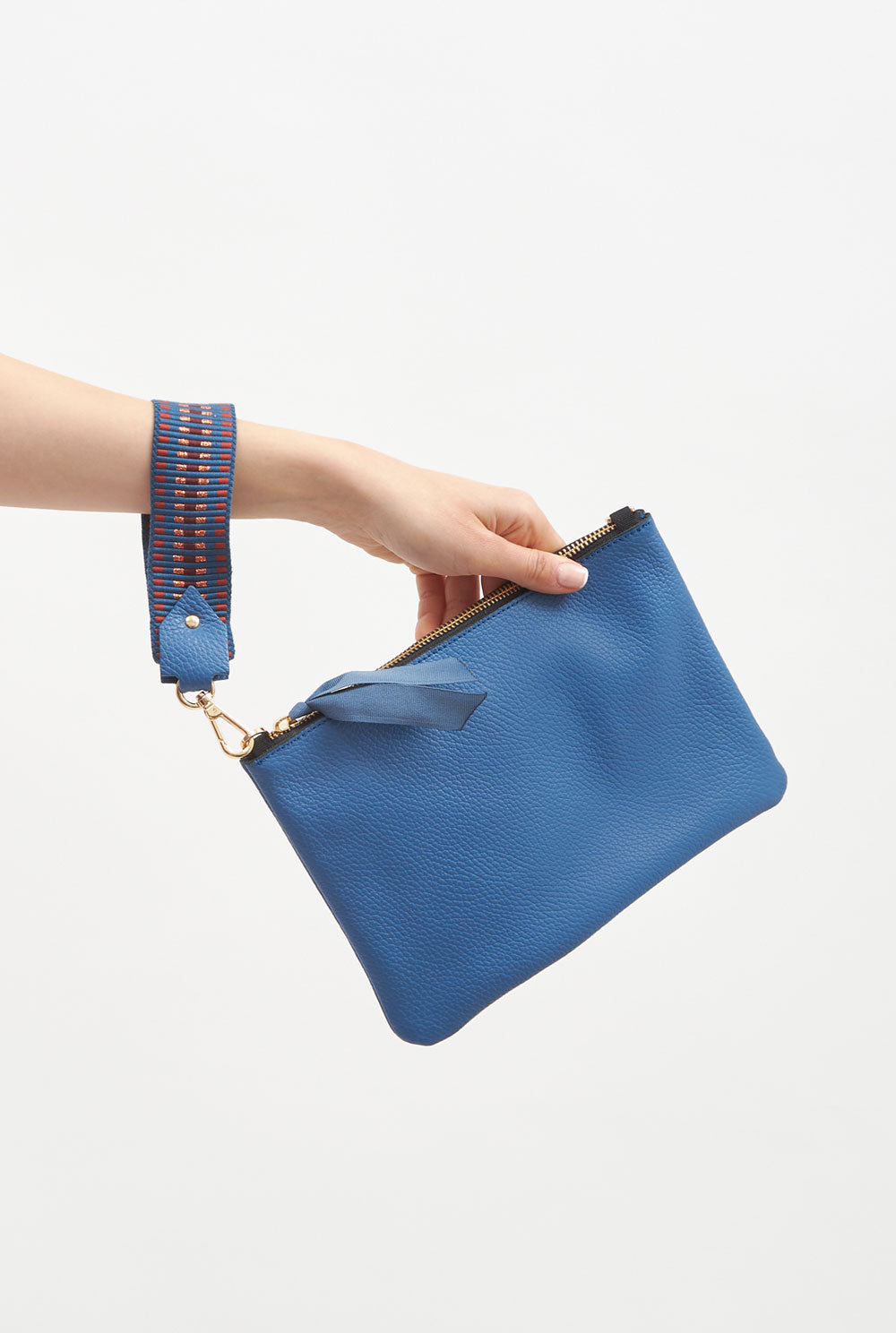 The mini Gala Bag Clutch blue bag The Bag Lab