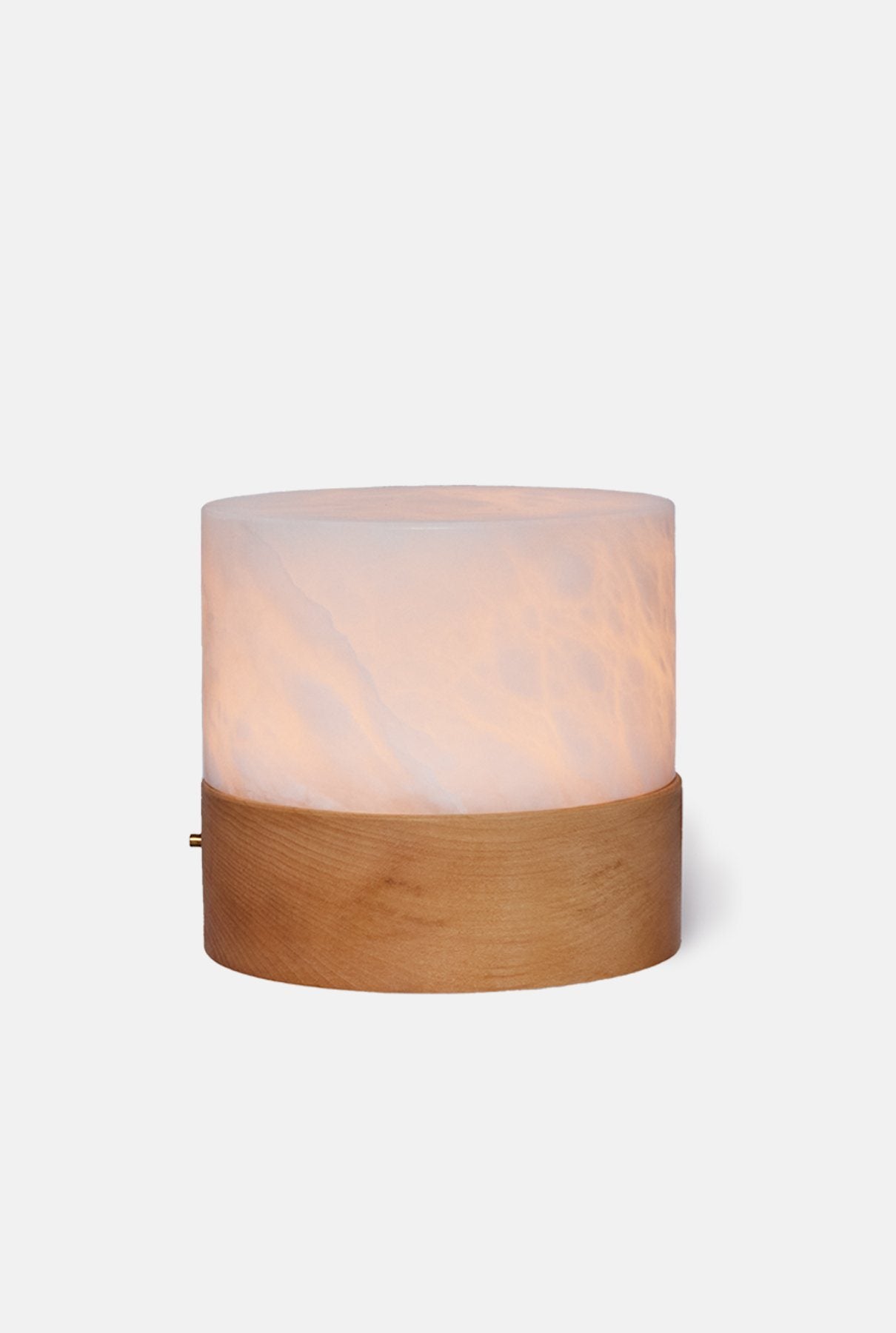 Tilo & Alabaster Lamp - Battery decorative art Siete Formas 