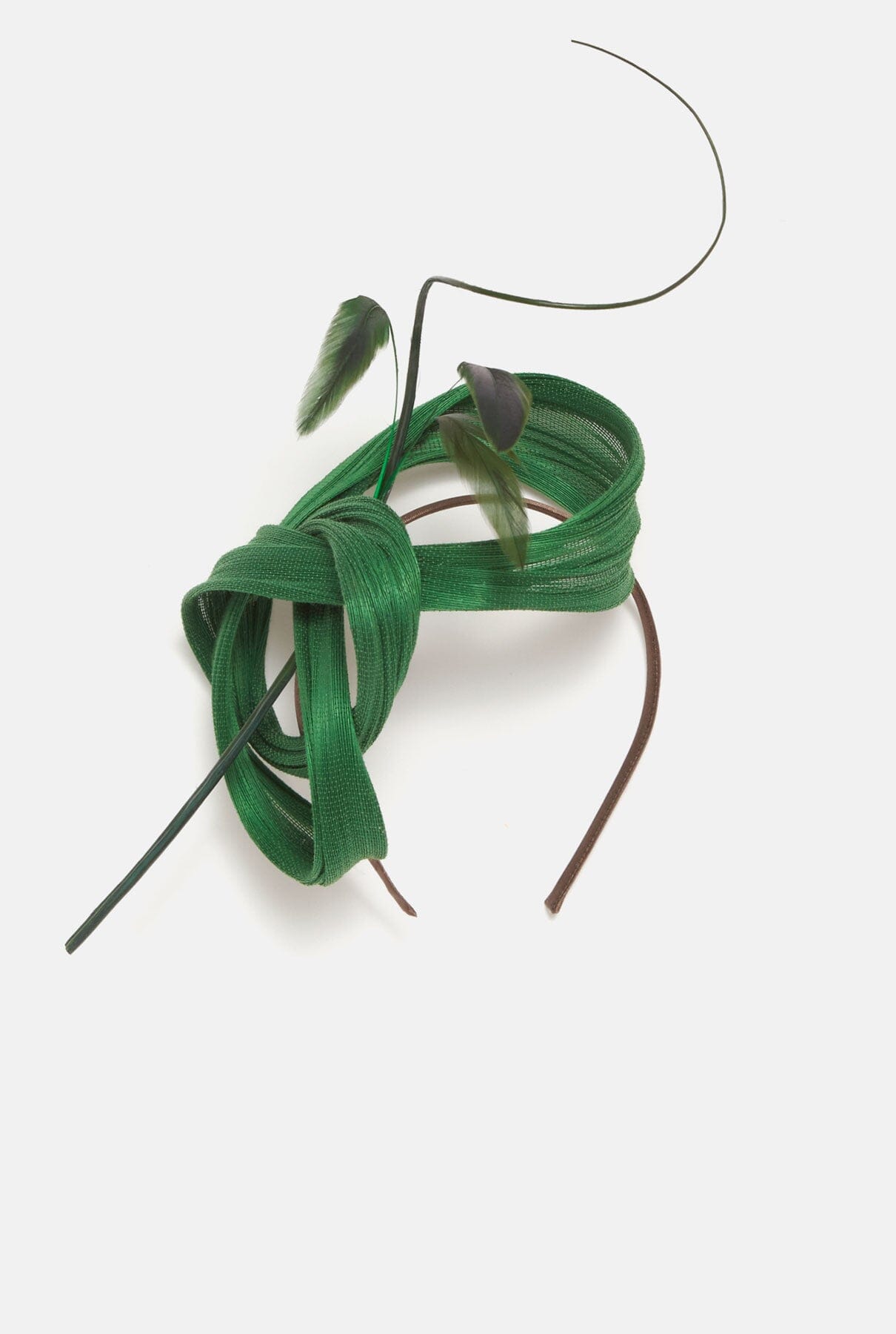 Tocado Luxy Verde Headband Mimoki 