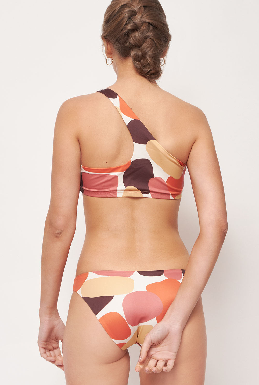 Top asymmetric multicolor MUR Swimwear 