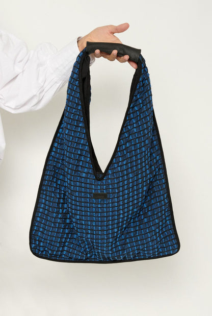 Triangular blue bag Shoulder bags Dalas 