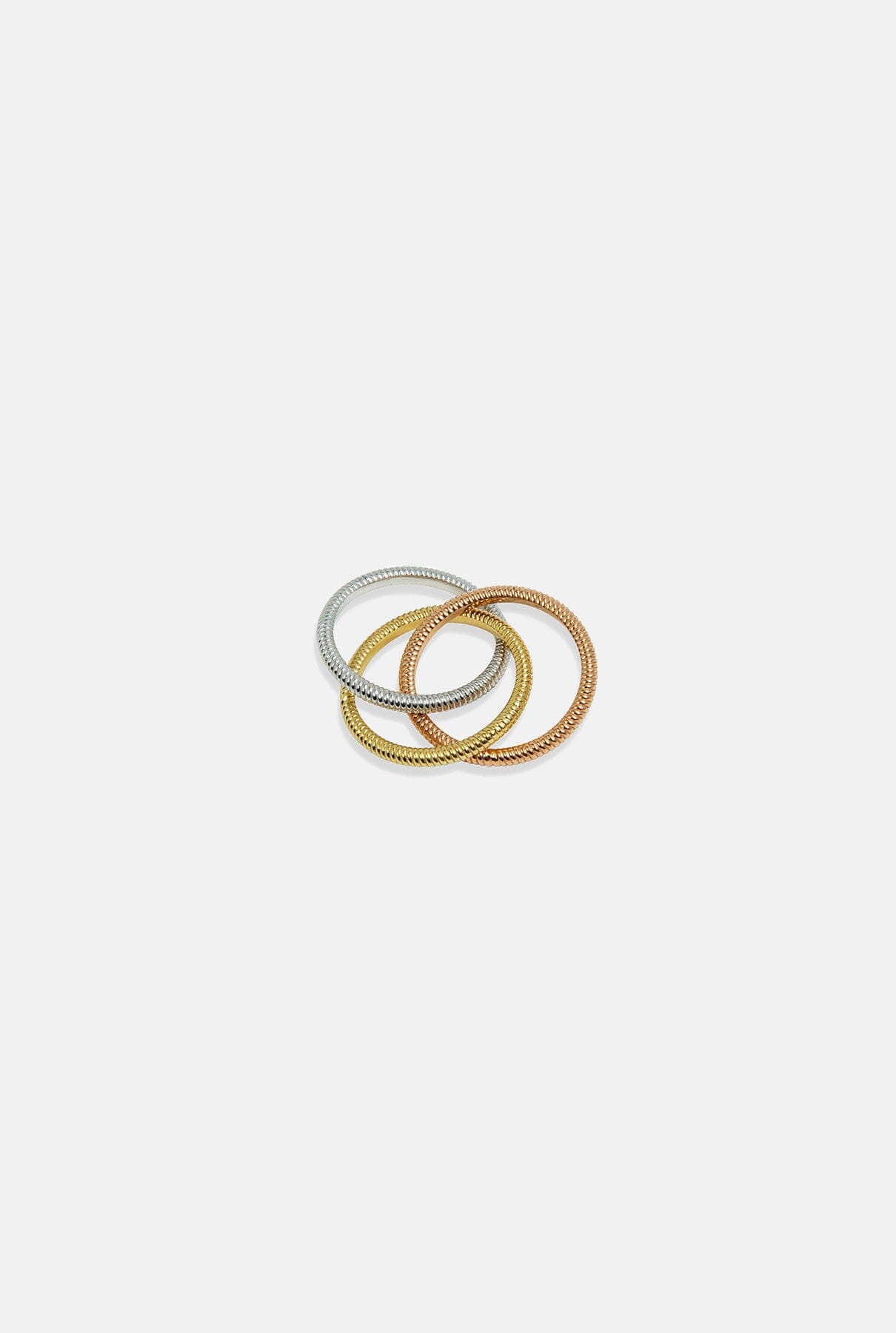 Tricolor ring Rings Leandra Studio 