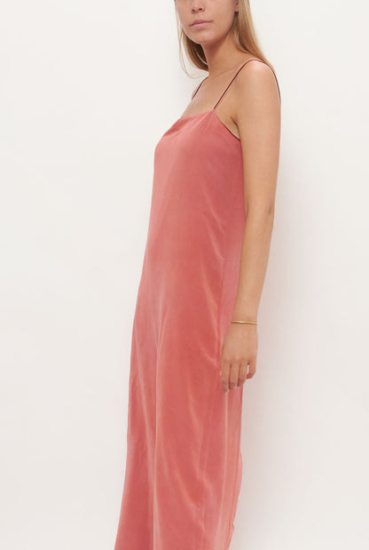 Vestido Flor Reversible Granate/Rosa palo. Pre-Order Dresses Atelier Aletheia 