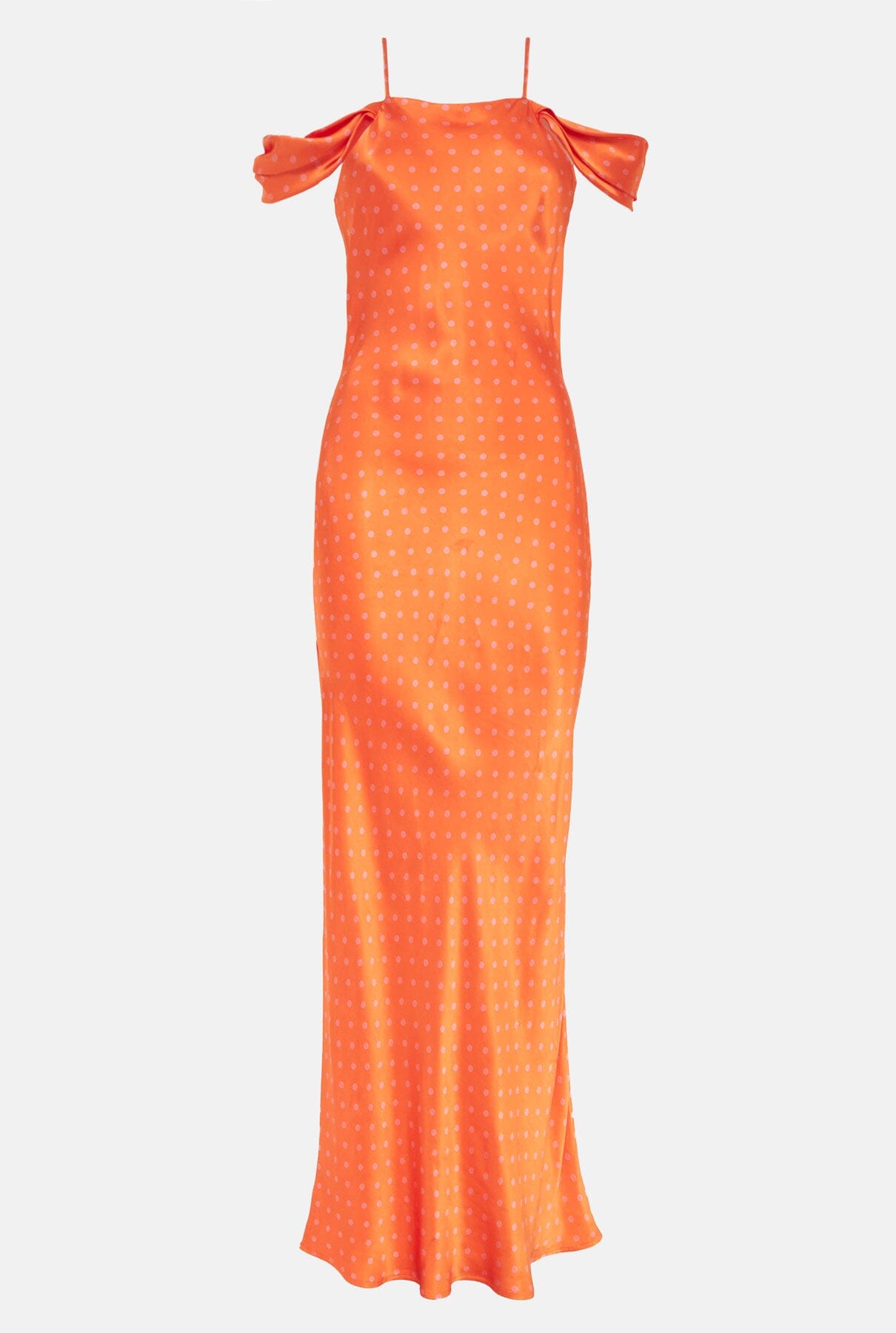 Vestido Lencero Flaps Naranja Dresses Juan Vidal 