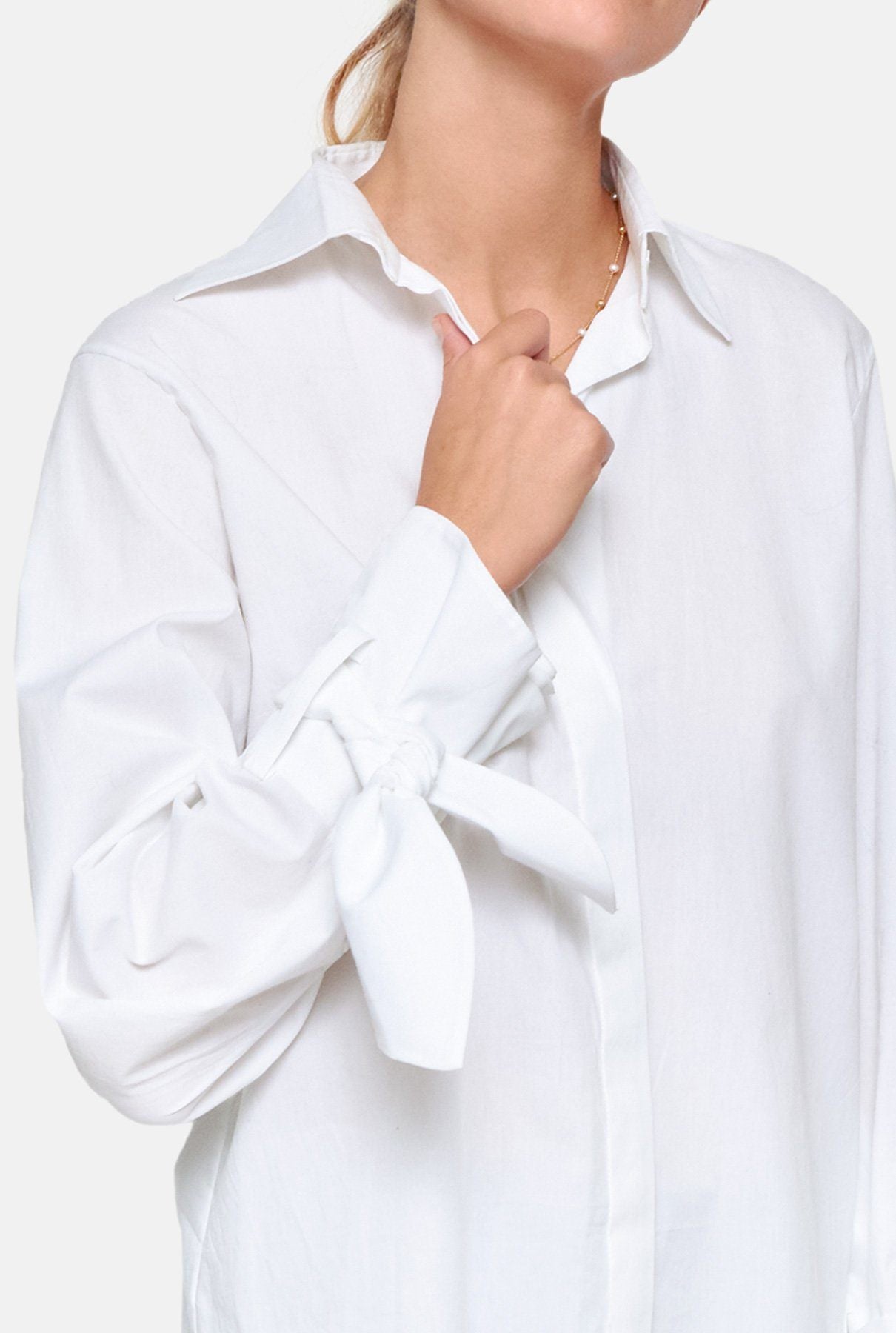 White poplin shirt shirt Miguel Marinero 